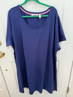 Camisón azul para mujer Isaac Mizrahi Live.    Talla 4-X.            A-314 Foto 1 de 3
