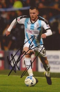 HUDDERSFIELD: HARRY BUNN SIGNED 6x4 ACTION PHOTO+COA - Picture 1 of 1