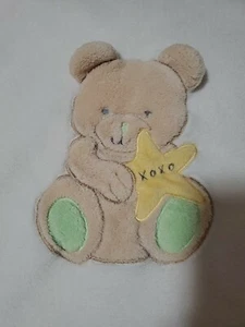 Messages From The Heart Bär Baby Krippe Decke weiß Fleece Sandra Magsamen - Bild 1 von 8