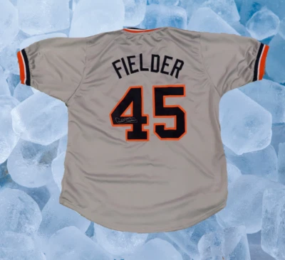 Cecil Fielder Autographed Tigers Jersey No COA Authentic or money back - Image 1 of 4