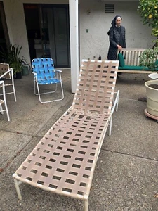Vintage Brown Jordan Leisure Patio Mid Century Chaises Longues - Picture 1 of 1