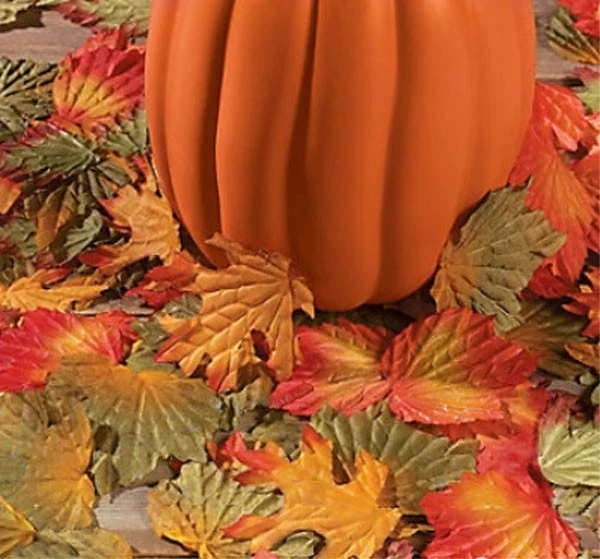Lote 1000 Hojas de Otoño Otoño Boda Decoración Mesa Pasillo Acción de Gracias Fiesta Artesanía Foto 1 de 1