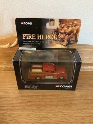 Corgi FIRE HEROES1955 SEAGRAVE PUMPER CS90012 DIECAST VEHICLE NEW IN BOX - Image 1 of 2