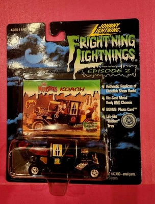Johnny Lightning Frightning Lightning Episodio 2 Munsters Koach Como Nuevo en Caja Foto 1 de 2