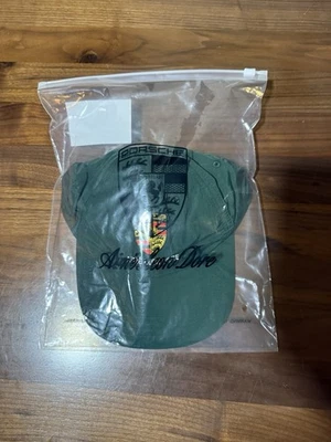 Aime Leon Dore ALD / Porsche Nylon Logo Hat Pine Grove Green Logo Adjustable Cap - Image 1 of 2