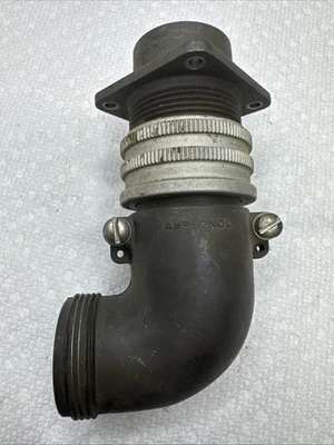 New Old Stock?  Amphenol Circular MIL Spec Connector Size 20-4Pin #13 - Image 1 of 4