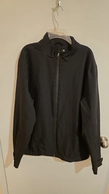 Chaqueta Winbreaker WALTER HAGEN PARA HOMBRES 11 MAJORS CREMALLERA COMPLETA GOLF CHAQUETA DE LLUVIA Mediana Foto 1 de 4