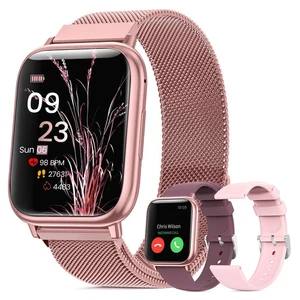 Smartwatch Donna con Chiamate Bluetooth 1,83” Smart Watch 107 Sportive con - Foto 1 di 14