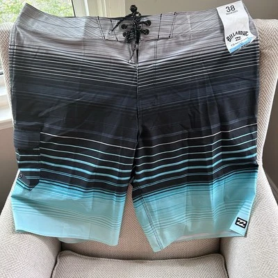 Billabong Hombres 38 Reciclador Todo el Día Como Nuevo Pro Board Shorts Longitud Regular Nuevo Foto 1 de 4