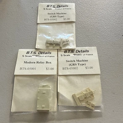 S Gauge American Flyer 1/64 Resin Track Details S Scale  - Image 1 of 4