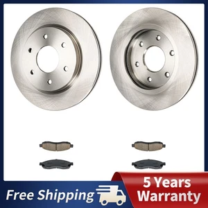 Kit de frenos silenciosos ventilados delanteros para Nissan Titan 2005 2006 2007 Armada 2005 - Imagen 1 de 14