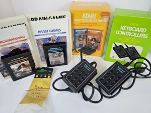 Super Rare Atari 2600 Back To School Pak Brain Games & Basic Programming - Picture 1 of 24