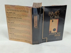 Vtg 1930 HCDJ Mylar 1st/1st ~ Esmé's Sons Anthony Pryde ~ Arthur Hawkins - Picture 1 of 9