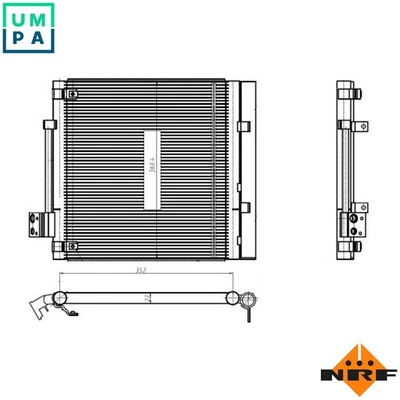 CONDENSER AIR CONDITIONING 350448 FOR TESLA - Image 1 of 4