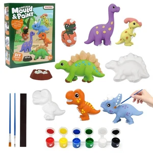 Giochi per Bambini Kit Pittura Dinosauri per Bambini DIY Giocattoli Bambino - Foto 1 di 24