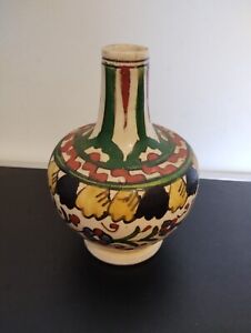 Antique Iznik Turkish Middle Eastern Pottery Vase