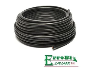CAVO ELETTRICO MULTIPOLARE TRIPOLARE PVC NERO (3X1) BLU MARRONE PREZZO PER 1 METRO - Foto 1 di 1