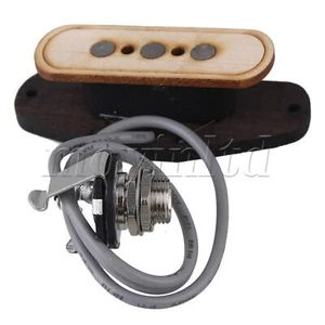 3 String Cigar Box Guitar Pickup for Cigar Box Guitar Wooden Color - Picture 1 of 4