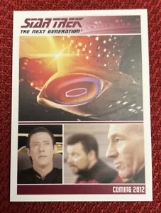 Star Trek TNG Complete Series 2 Promo Card P1 - Picture 1 of 2