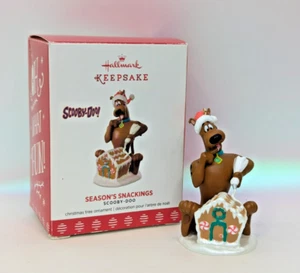 Hallmark Keepsake 2017 “SEASON'S SNACKINGS” SCOOBY-DOO W/Box Christmas Ornament - Picture 1 of 11