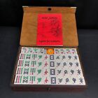 Gibsons Games Mah-jong 4 Player Chinese Tile game Cased Instructions Vintage -CP