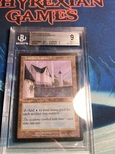 MTG TOLARIAN ACADEMY (BGS 9 quad+) Urza's Sage graded mint magic the gathering