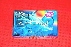 TDK CDing I I50 VS IX TYPE I CASSETTE TAPE (1) (SEALED) - Picture 1 of 3