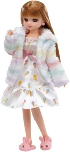 Takara Tomy Licca-chan Kleid LW-06 flauschige Room Wear, Dress-Up - Bild 1 von 5