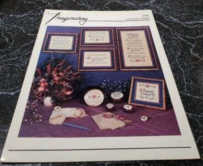 AB2 IMAGINATING 1989, A SPECIAL FRIEND CROSS STITCH PATTERN  - Image 1 of 2
