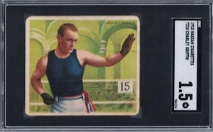 1910 T218 Hassan Champions CHARLEY GRIFFIN, Boxing SGC 1.5 - Picture 1 of 2