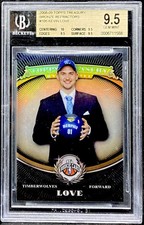 Kevin Love 2008-09 Topps Treasury Bronze Refractor Rookie RC /2008 BGS 9.5