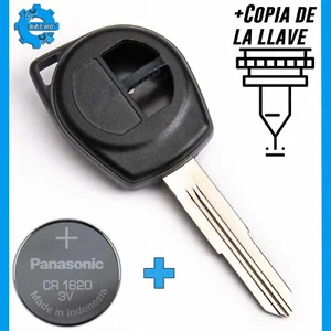 LLAVE FUNDA PARA SUZUKI GRAND VITARA ALTO BALENO + CR1620 + COPIA DE LA LLAVE - Imagen 1 de 9