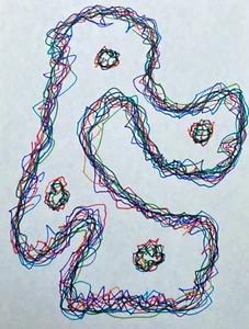 William Davis Abstract Drawing - Picture 1 of 2