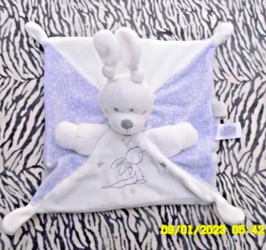 CE/ SIMBA TOYS KIABY LAPIN GRIS BLANC ETOILE ARGENT TETINE 25/25CM 2 DISPO - Picture 1 of 3