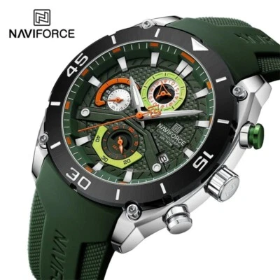 NAVIFORCE Original Watch for Men Fashion Waterproof New Quartz Watch Wristwatch - Image 1 of 4