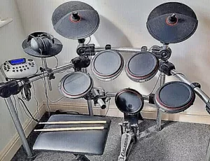 CARLSBRO CSD-200 E-Drum Kit ricambi: rullante tom braccio morsetto modulo telaio piatto - Foto 1 di 78