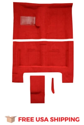 FITS 1966-1967 Dodge Charger 4spd with Console Strips Pass Area Loop Carpet Foto 1 de 3