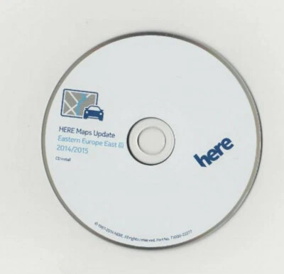 Für BMW / VDO Dayton/Here - Osteuropa 2014/2015 Navigations-CD für BMW MK1-4 - Bild 1 von 2