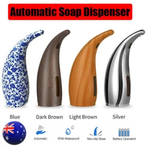Handsfree Automatic Liquid Soap Dispenser Touchless IR Sensor Hand Wash Bathroom - Picture 1 of 11