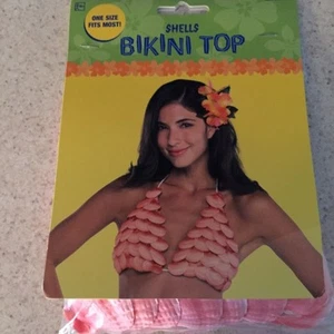  Bikini top shells one size-gag gift???-Halloween - Picture 1 of 2