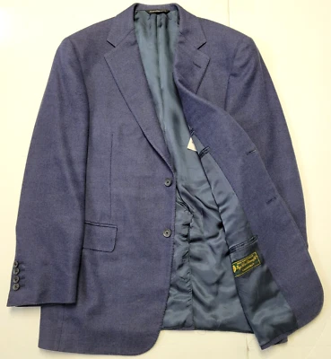 Blazer Chaqueta Deportiva Samuelsohn 2 Botones LORO PIANA PimaCash Hombres 40 Gris Cirujano Foto 1 de 4