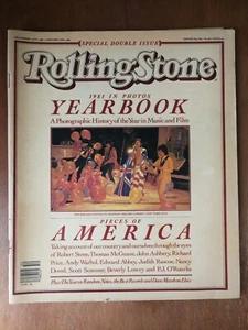 Rolling Stone Magazine December 24 1981 #359 #360 1981 Yearbook No Label 425 - Picture 1 of 1