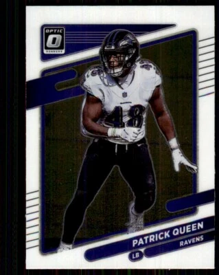 2021 Donruss Optic Patrick Queen Football Cards #130 - Image 1 of 2