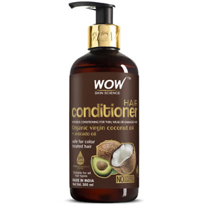 Wow Skin Science Hair Conditioner (Organic Virgin Coconut Oil +Avocado Oil 300ml