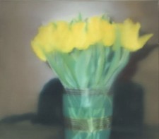 Gerhard Richter Postkarte Tulpen