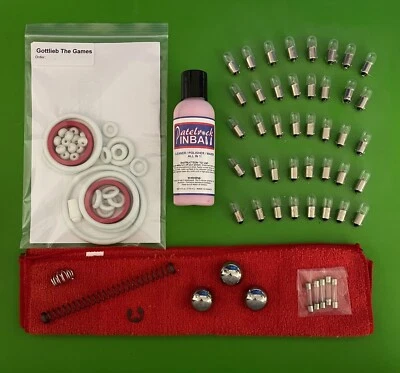 1984 Gottlieb / Mylstar The Games Pinball Machine Maintenance Tune Up Kit - Image 1 of 3
