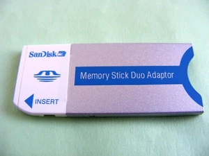 Adaptateur Memory Stick Duo (adaptateur MS PRO Duo) SanDisk neuf - Photo 1/1