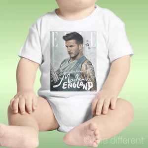 Body Neonato Unisex David Beckham Copertina Magazine Sexy Idea Regalo - Foto 1 di 1