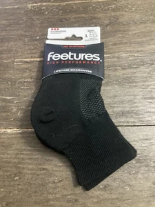 Feetures High Performance Cushion 1/4 Länge Socken Farbe Schwarz Größe L Neu! - Bild 1 von 9