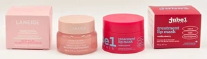 Overnight Treats!! - Laneige Bouncy & Firm Eye Sleeping Mask and Jubel Lip Mask - Picture 1 of 5
